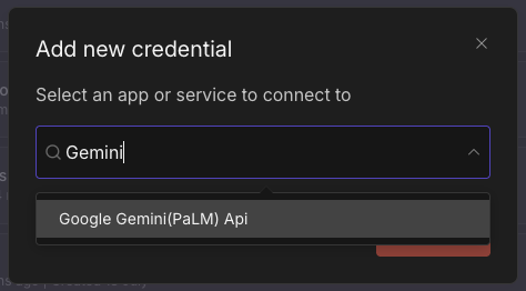 Gemini Search in n8n