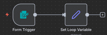 Workflow Progress: Set Loop Variable